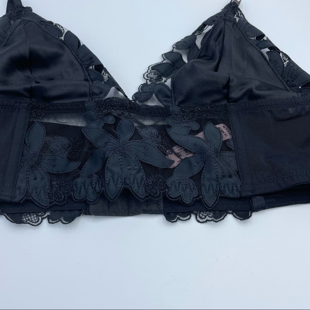 Victoria Secret Floral Embroidered Bralette - Picture 6 of 11